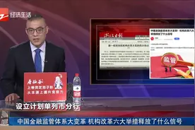 中国金融监管体系大变革 机构改革六大举措释放了什么信号视频封面