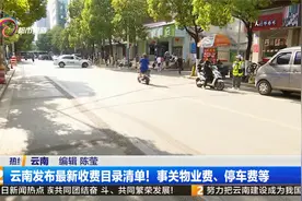 云南发布最新收费目录清单！事关物业费、停车费等视频封面