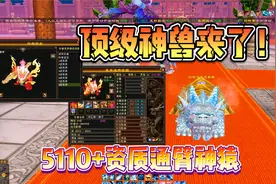 新天龙八部怀旧服：5110+资质的通臂神猿太帅气了视频封面
