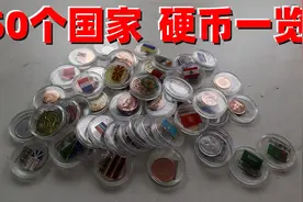 花48元买50个国家的硬币，有些硬币长得一模一样，我怀疑被坑了！视频封面