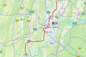 重庆地铁5号线（鼎山-悦岗北路）行驶路线示意图视频封面