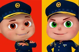 动画大世界：砖石被小偷偷走，看小小警察如何合力抓住小偷！视频封面