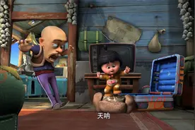 熊出没：光头强把嘟嘟给骂哭了，怎么也哄不好，原来是饿了！视频封面