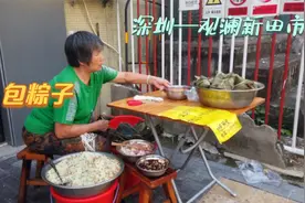 实拍深圳龙华观澜新田第二市场,一条街摆地摊的挺流行视频封面