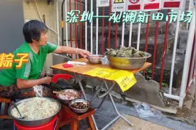 实拍深圳龙华观澜新田第二市场,一条街摆地摊的挺流行视频封面