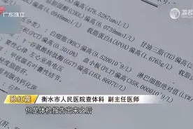33岁“健康”小伙体检 查出一身老年病视频封面