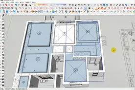 SketchUp教程：小白如何用草图大师做出天花吊顶？13分钟教你学会视频封面