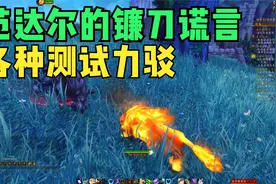 #魔兽世界：范达尔的烈焰镰刀-亲测各种谎言#孙老师说游戏视频封面