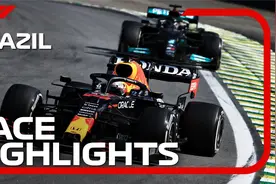 不到终点不算完！F1 2021 巴西大奖赛正赛精华视频封面