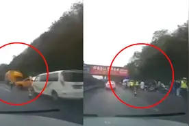 监控曝光！韵达快递货车司机高速疲劳驾驶，致6死1伤，司机被控制视频封面