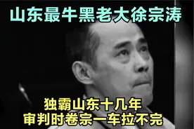 山东最牛黑老大徐宗涛，独霸山东十几年，审判时卷宗一车拉不完视频封面
