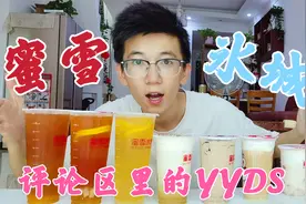 试喝爆火全网的“蜜雪冰城”第二弹，都是评论区里网友心中的YYDS视频封面
