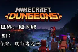 【Star锋少】我的世界：地下城 单人剧情01-鱿鱼海滩、爬行者之林