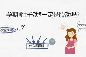 怀孕期间，肚子动一定是胎动吗？未必！这些特殊原因孕妇要知道视频封面