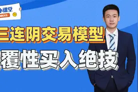 三连阴交易模型颠覆性买入绝技买在阴线视频封面
