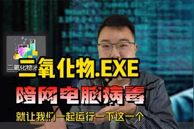 从暗网下载了一个“电脑病毒”！运行起来效果炸裂，不输彩虹猫视频封面