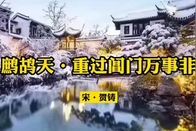 《鹧鸪天·重过阊门万事非》原文加赏析视频封面