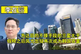 三星太子李在镕，为达目的不择手段，风光出狱后再次成为韩国首富视频封面