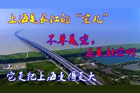 长江真是太偏爱上海了！奔腾万里，只为把上海变得更大视频封面