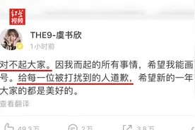 虞书欣就粉丝不当行为发文：给每一位被打扰到的人道歉视频封面