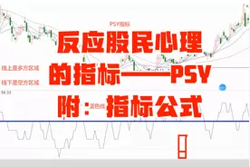 反应股民心理的指标——PSY（附：指标源码）视频封面