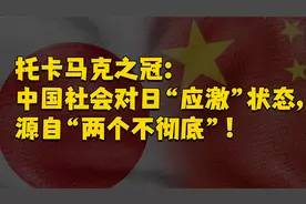 托卡马克之冠：中国社会对日“应激”状态，源自“两个不彻底”视频封面