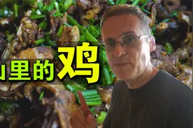 山里的走地鸡，带着毛也好吃啊！视频封面