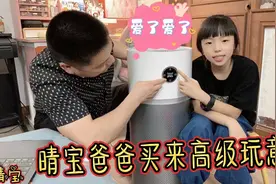 晴宝妈妈怀孕七个月，爸爸偷偷买来高级玩意儿，为二宝操碎了心视频封面