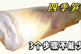 炒笋子，光焯水可不行，3个关键步骤不能少，出锅脆嫩鲜美不苦涩视频封面