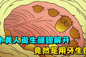 你知道小黄人是怎么来的吗？看完绝对惊掉你的眼睛视频封面