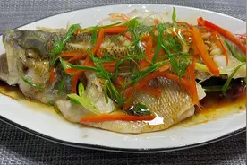 清蒸鲈鱼牢记：去三处加三样和两不放！肉质鲜嫩无腥味，堪比大厨视频封面