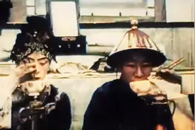 1908年清朝满族人结婚真实影像：新娘脸色惨白，看着甚为恐怖！视频封面