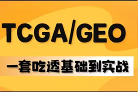 手把手教你通过TCGA，GEO，GO/KEGG通路数据库找到创新性分子视频封面