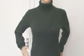 女士套头高领毛衣，喜欢你也织一件视频封面