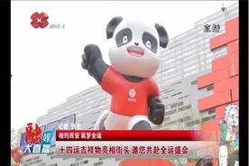 十四运吉祥物亮相西安街头，邀您共赴全运盛会视频封面