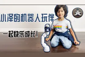 这个机器人什么都会！可以陪孩子玩一天，太有意思了！视频封面