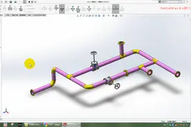 用SolidWorks创建一段管道，会画3D草图就行视频封面