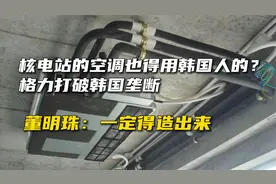 核电站的空调也得用韩国人的？格力打破垄断，董明珠：一定得造视频封面
