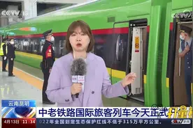 关注！中老铁路国际旅客列车正式开行，首发车上座率达100%视频封面
