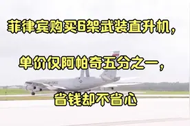 菲律宾购买6架武装直升机，单价仅阿帕奇五分之一，省钱却不省心视频封面