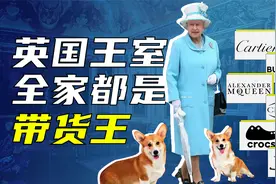全身都是广告位，英国王室一家有多带货？视频封面