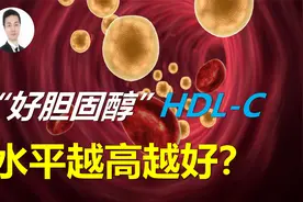 血脂中的“好胆固醇”HDL-C，真的水平越高越好？答案出乎意料！视频封面