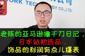 老陈的亚马逊撸千刀日记，日本站初选品，饰品的利润这么高