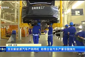 西安新能源汽车产销两旺 助推全省汽车产量全国领先视频封面