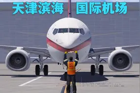 机长视角：落地天津滨海机场全过程，降落之后，乘客直呼要退机票视频封面