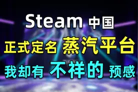 Steam中国正式定名「蒸汽平台」，我却有种不祥的预感……视频封面