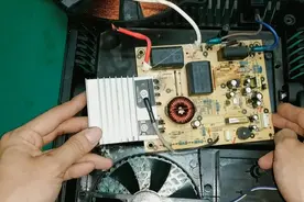 电磁炉进水短路导致不通电，检查后发现损坏的并不严重视频封面