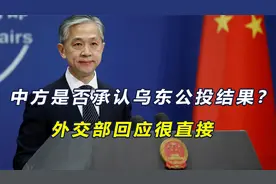 乌东“入俄公投”结果公布，中方是否承认？我外交部给出正面回应视频封面