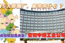 超级央企安徽中烟工业，辖合肥芜湖阜阳滁州蚌埠等烟厂，带来什么视频封面