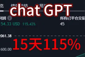 chat GPT写的自动交易机器人15天大赚115%视频封面